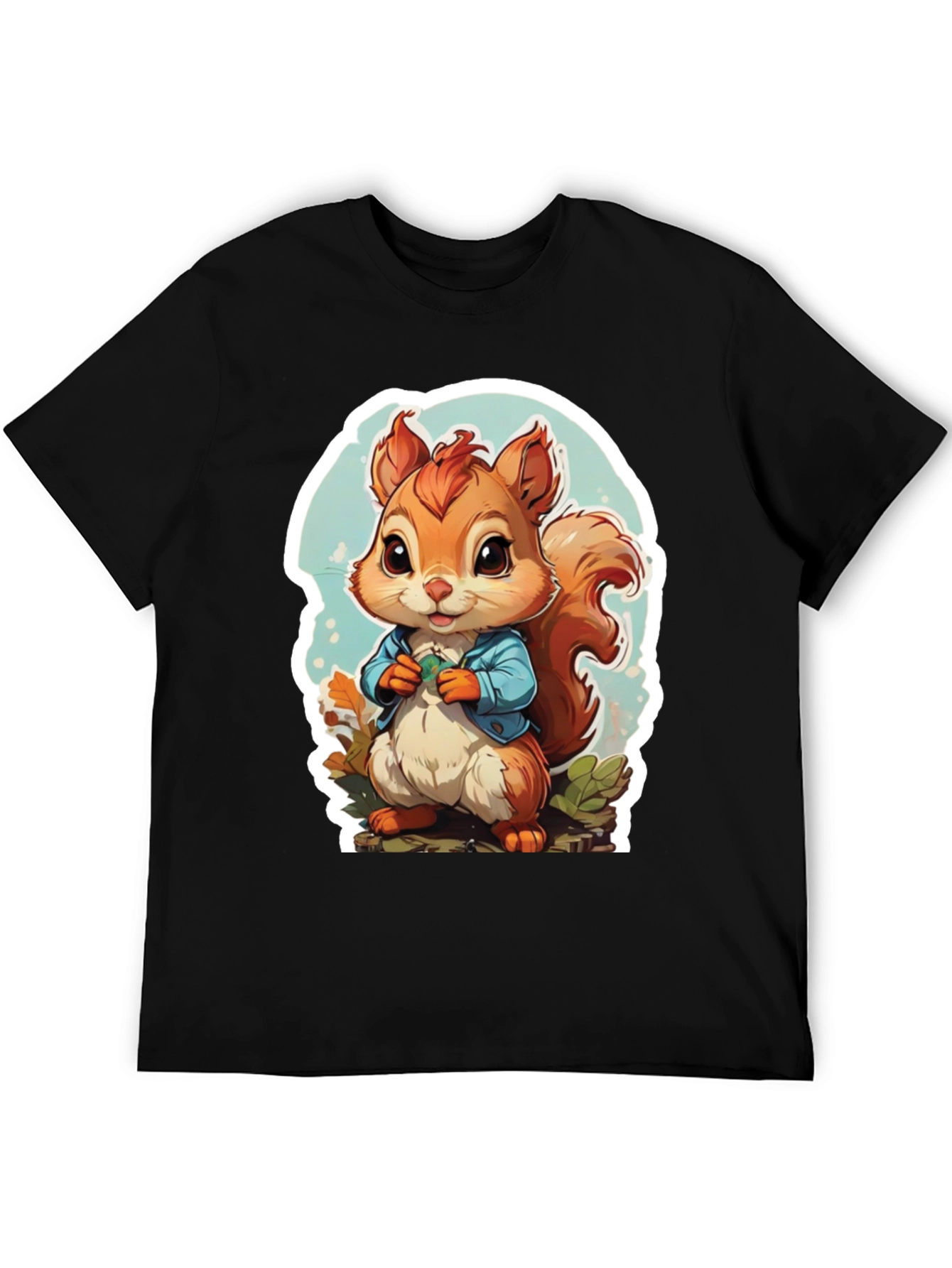 Cute Cartoon Squirrel T-Shirt