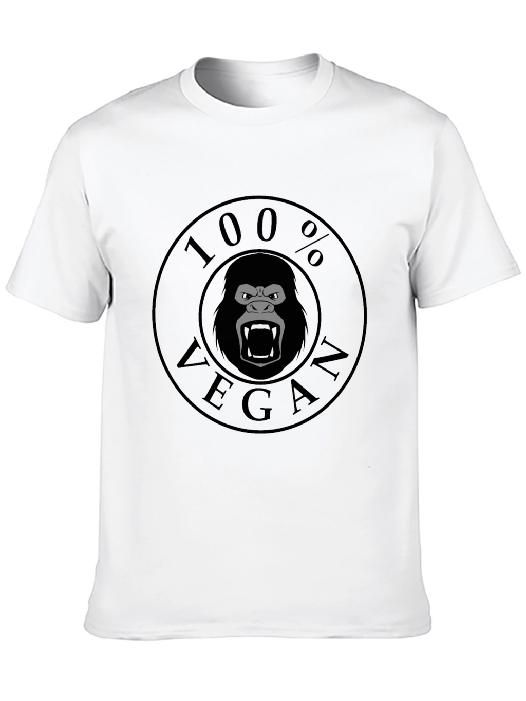 Vegan Gorilla T-Shirt - 100% Vegan!