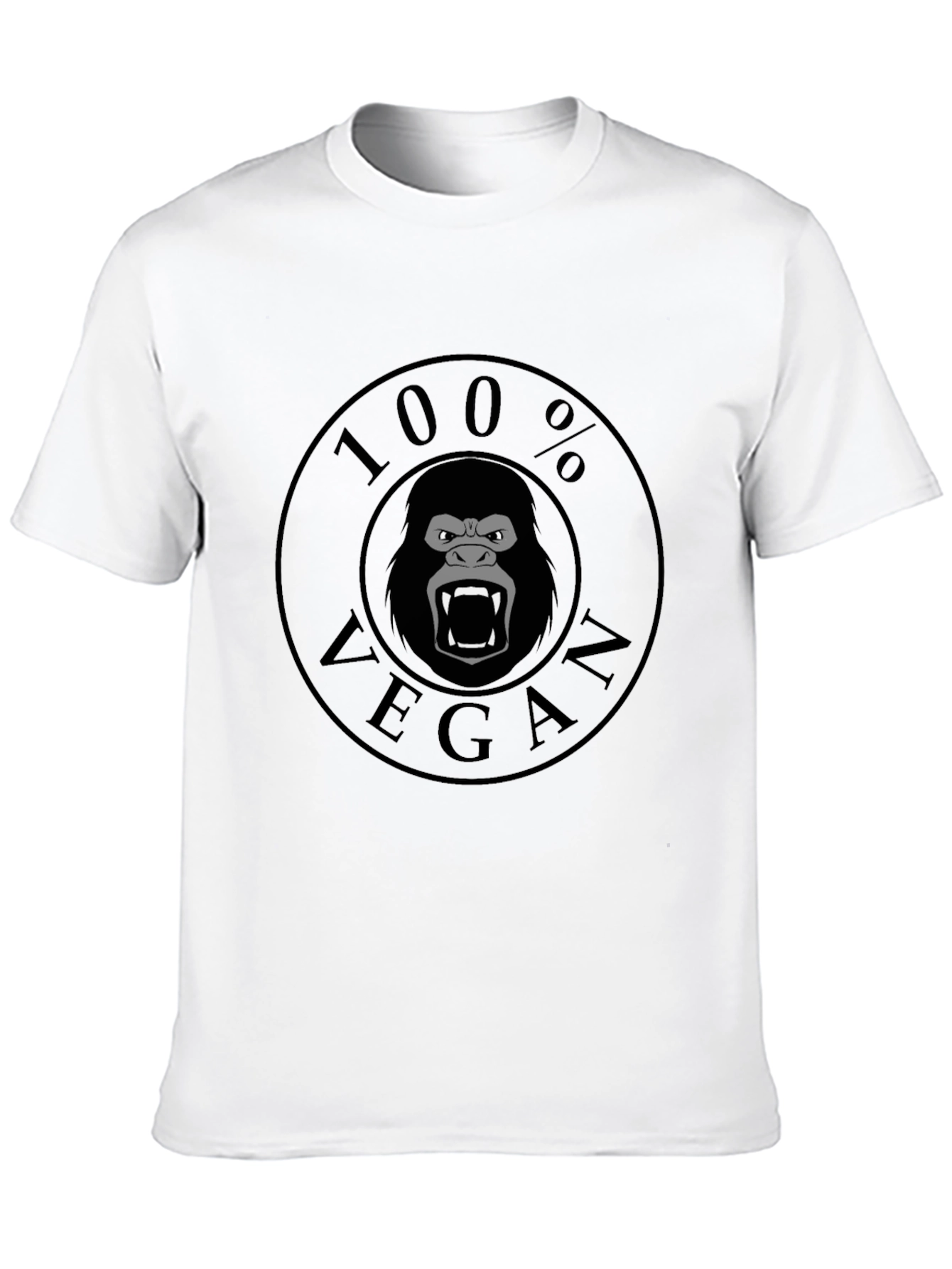 Vegan Gorilla T-Shirt - 100% Vegan!