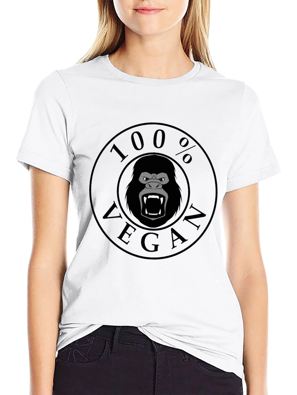 Vegan Gorilla T-Shirt - 100% Vegan!