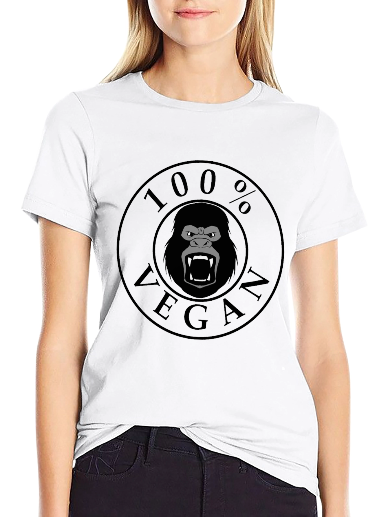 Vegan Gorilla T-Shirt - 100% Vegan!