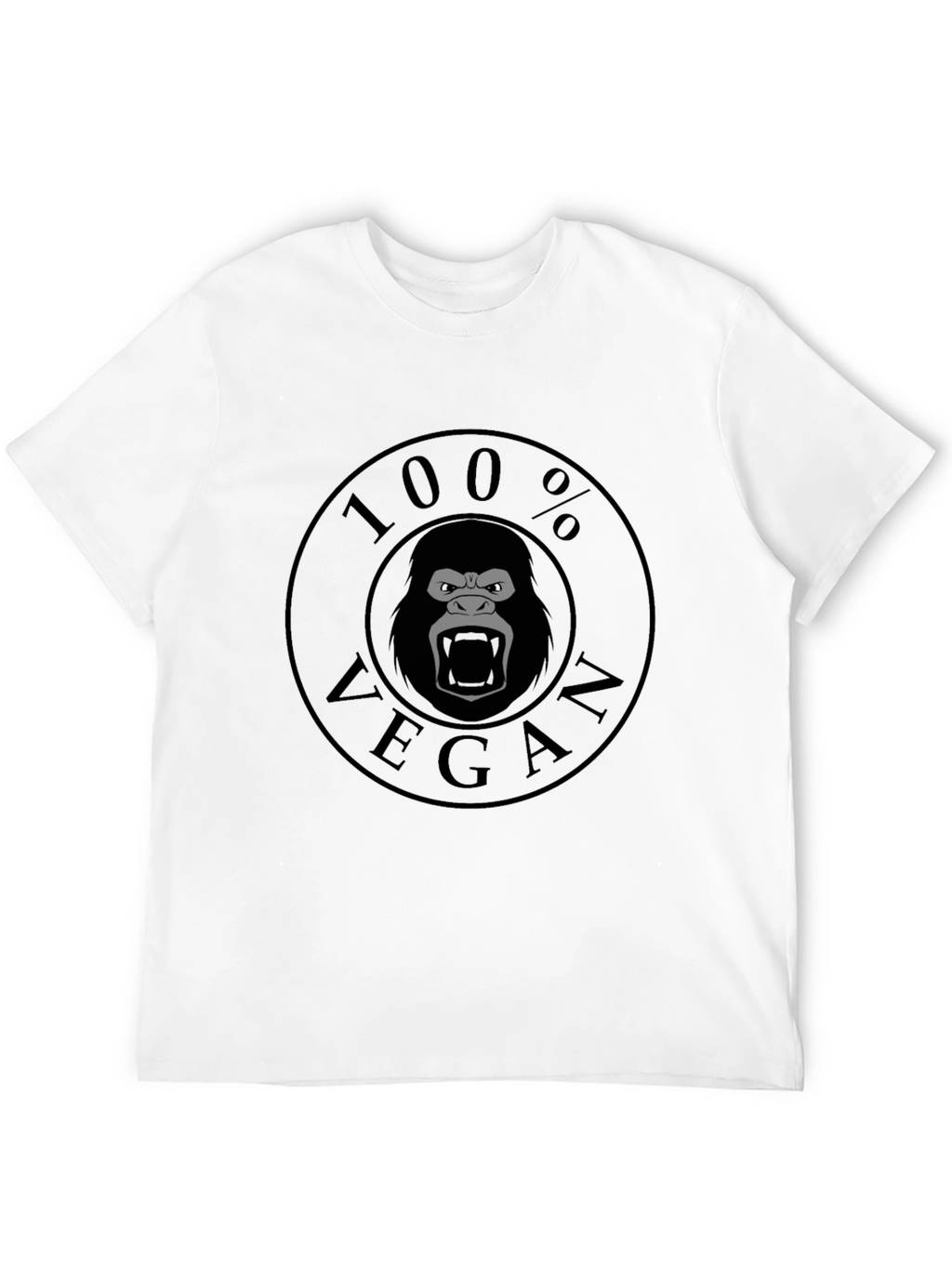 Vegan Gorilla T-Shirt - 100% Vegan!