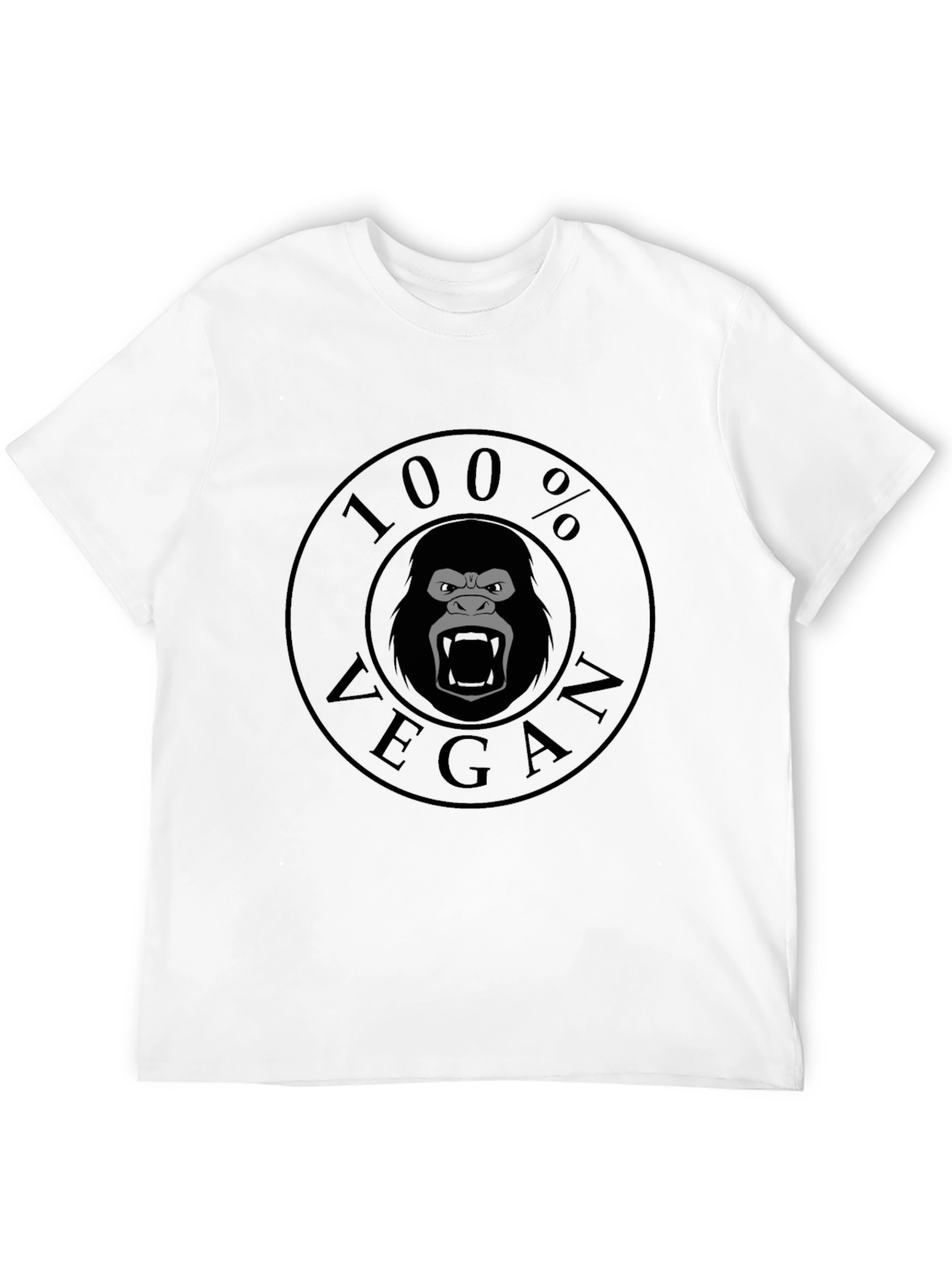 Vegan Gorilla T-Shirt - 100% Vegan!