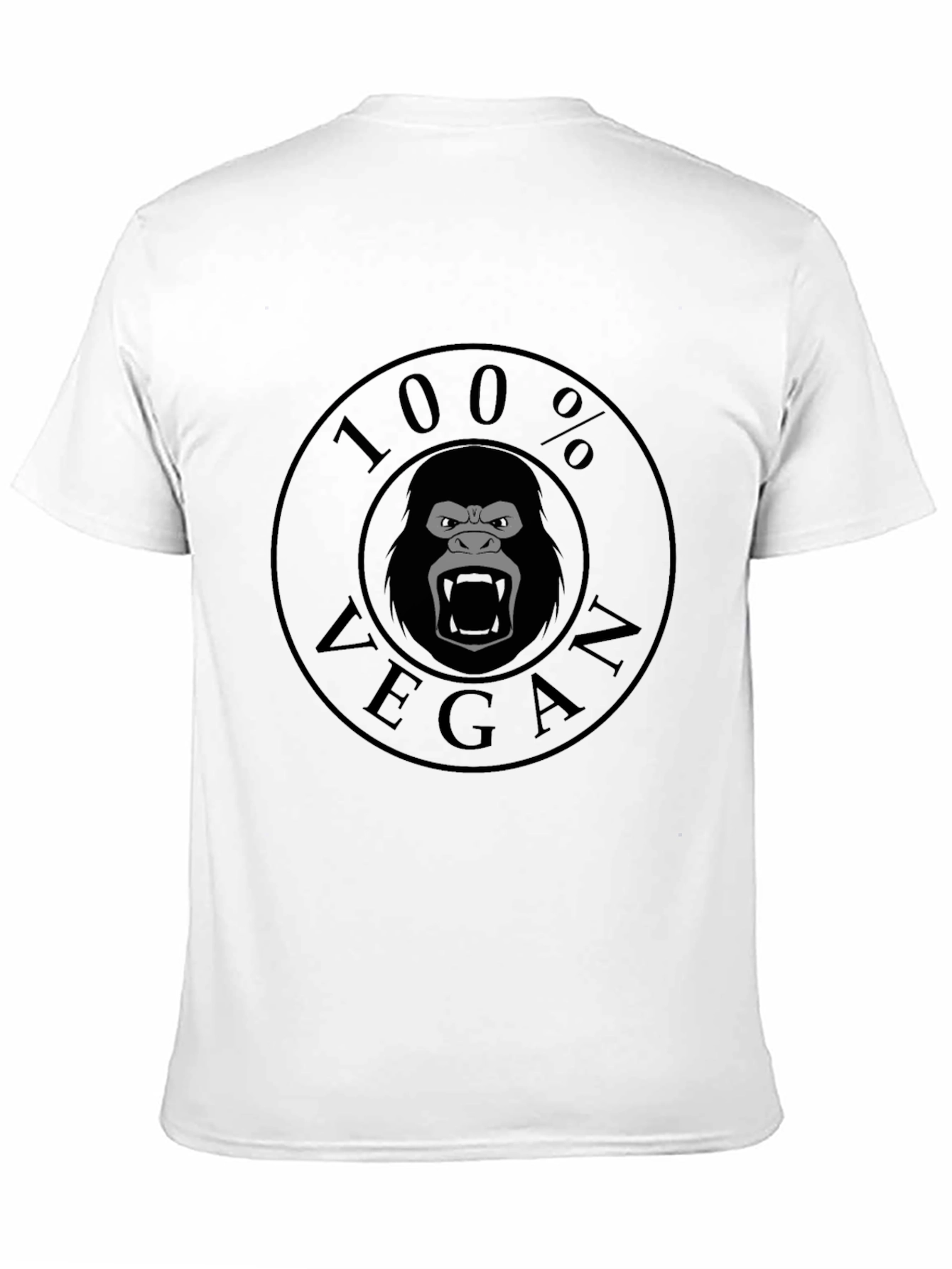 Vegan Gorilla T-Shirt - 100% Vegan!