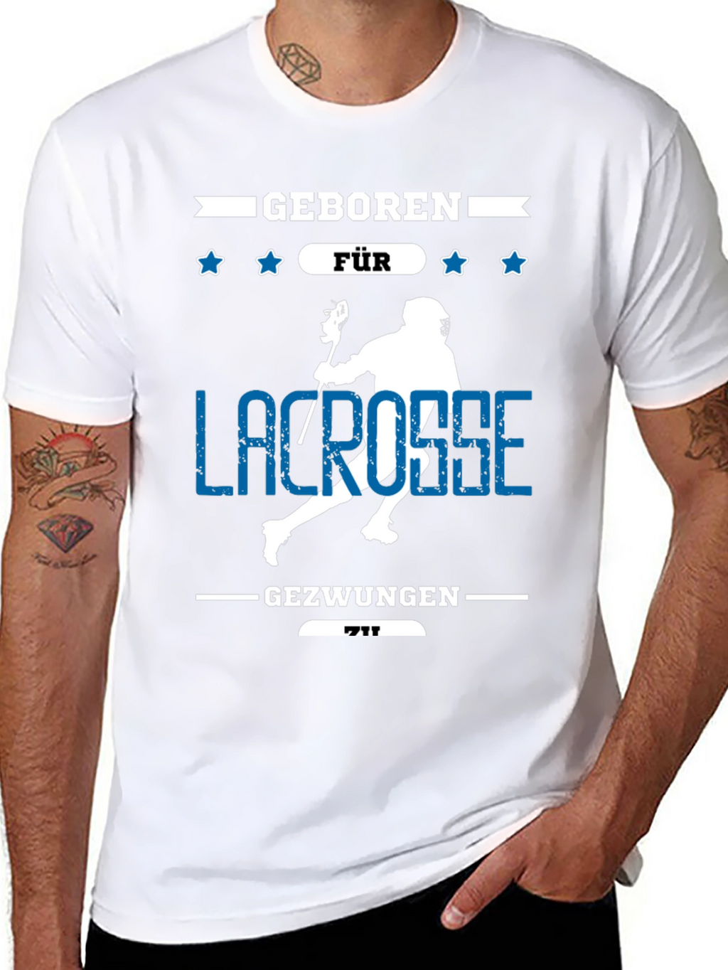 Lacrosse T-Shirt - Born for Lacrosse Tee