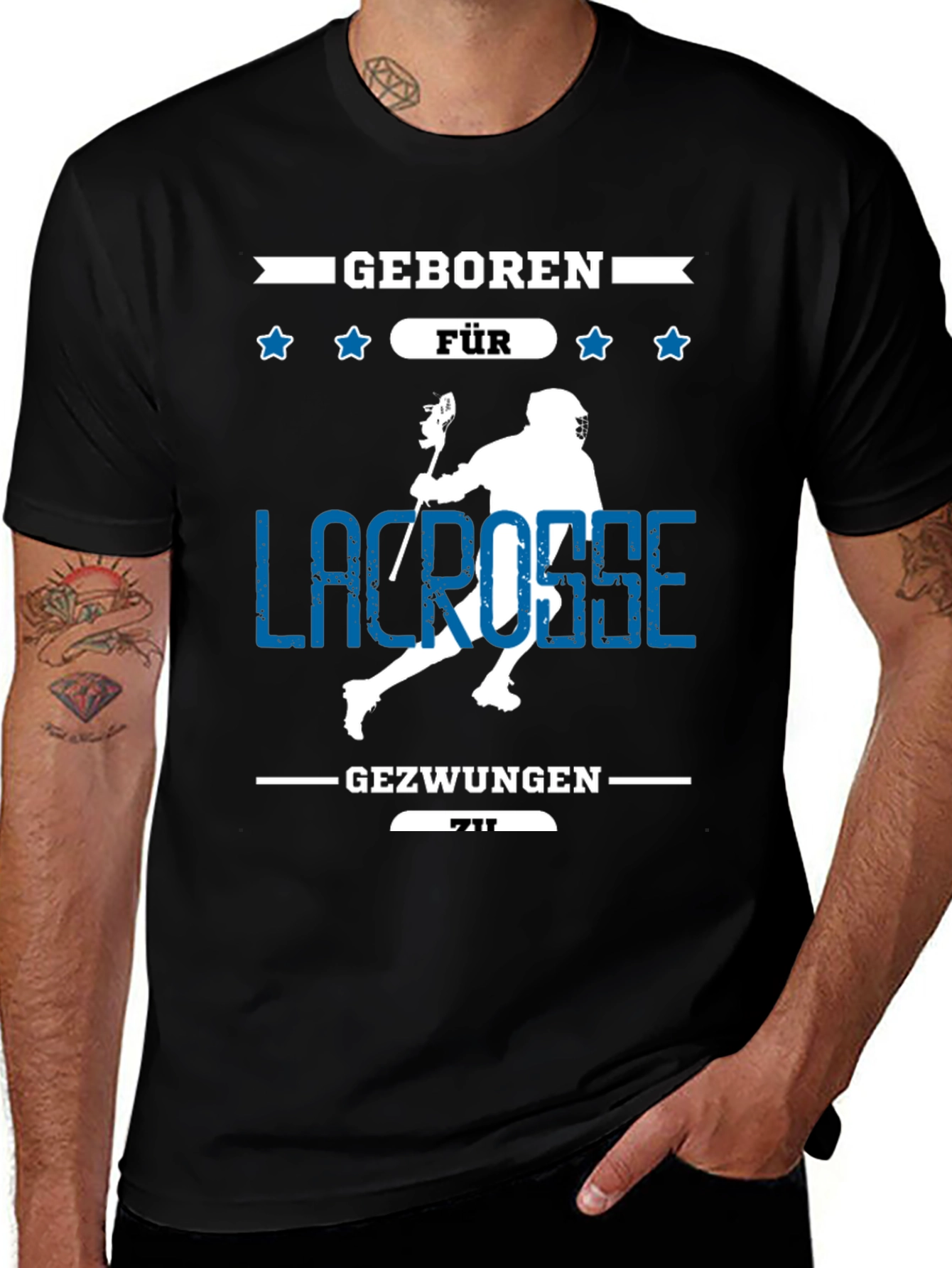 Lacrosse T-Shirt - Born for Lacrosse Tee