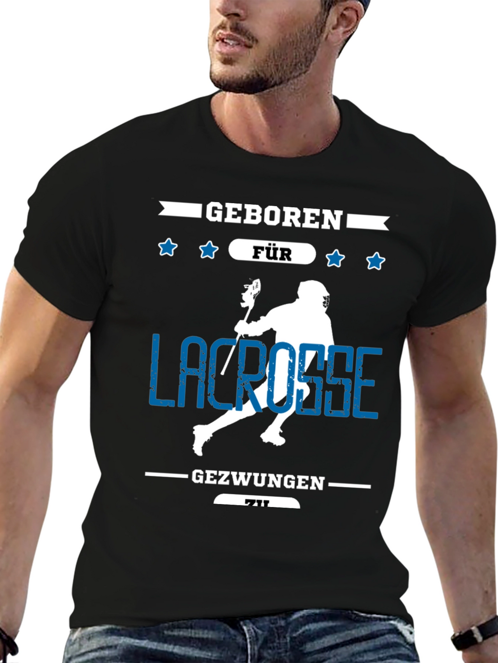 Lacrosse T-Shirt - Born for Lacrosse Tee