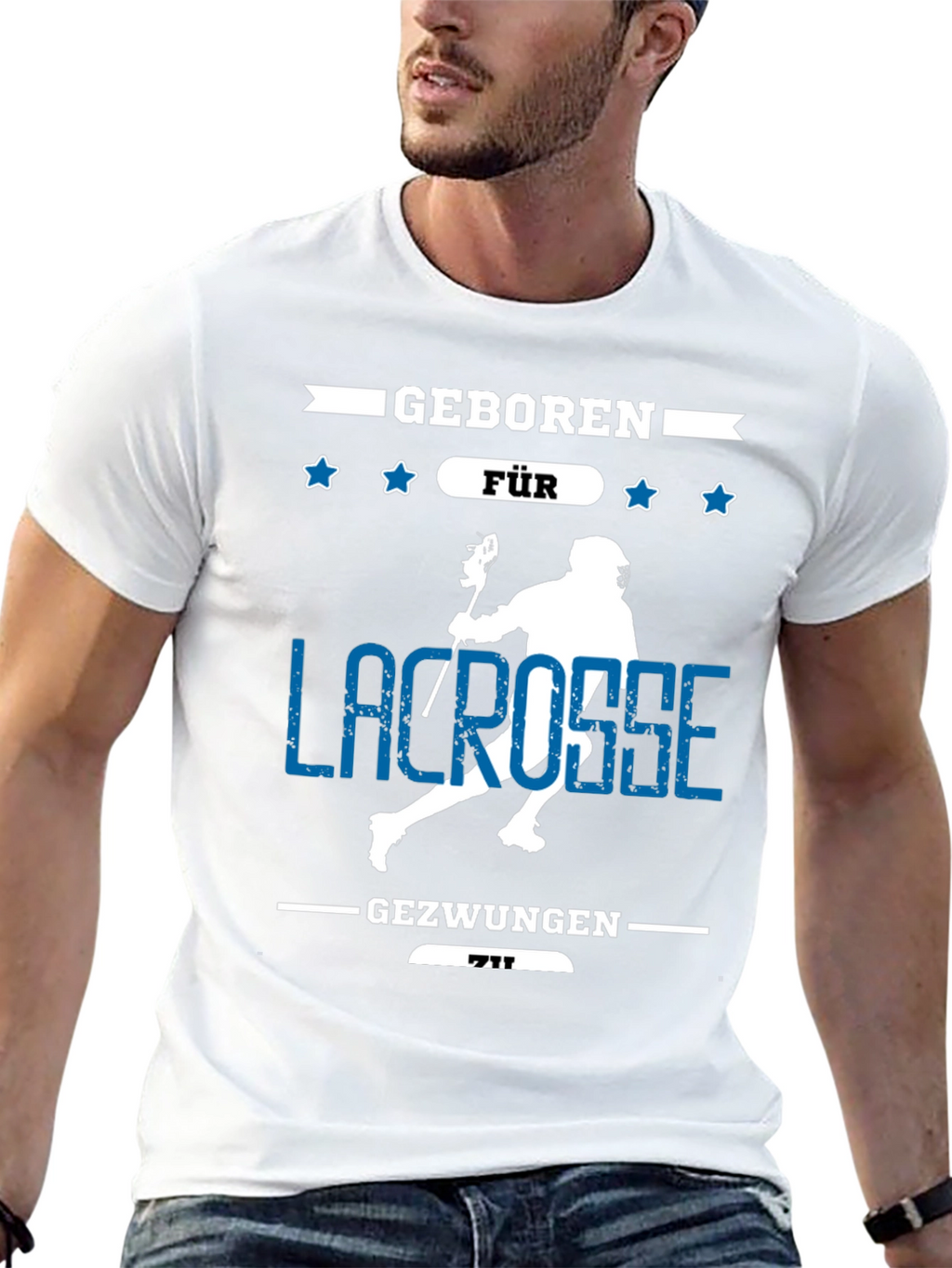 Lacrosse T-Shirt - Born for Lacrosse Tee