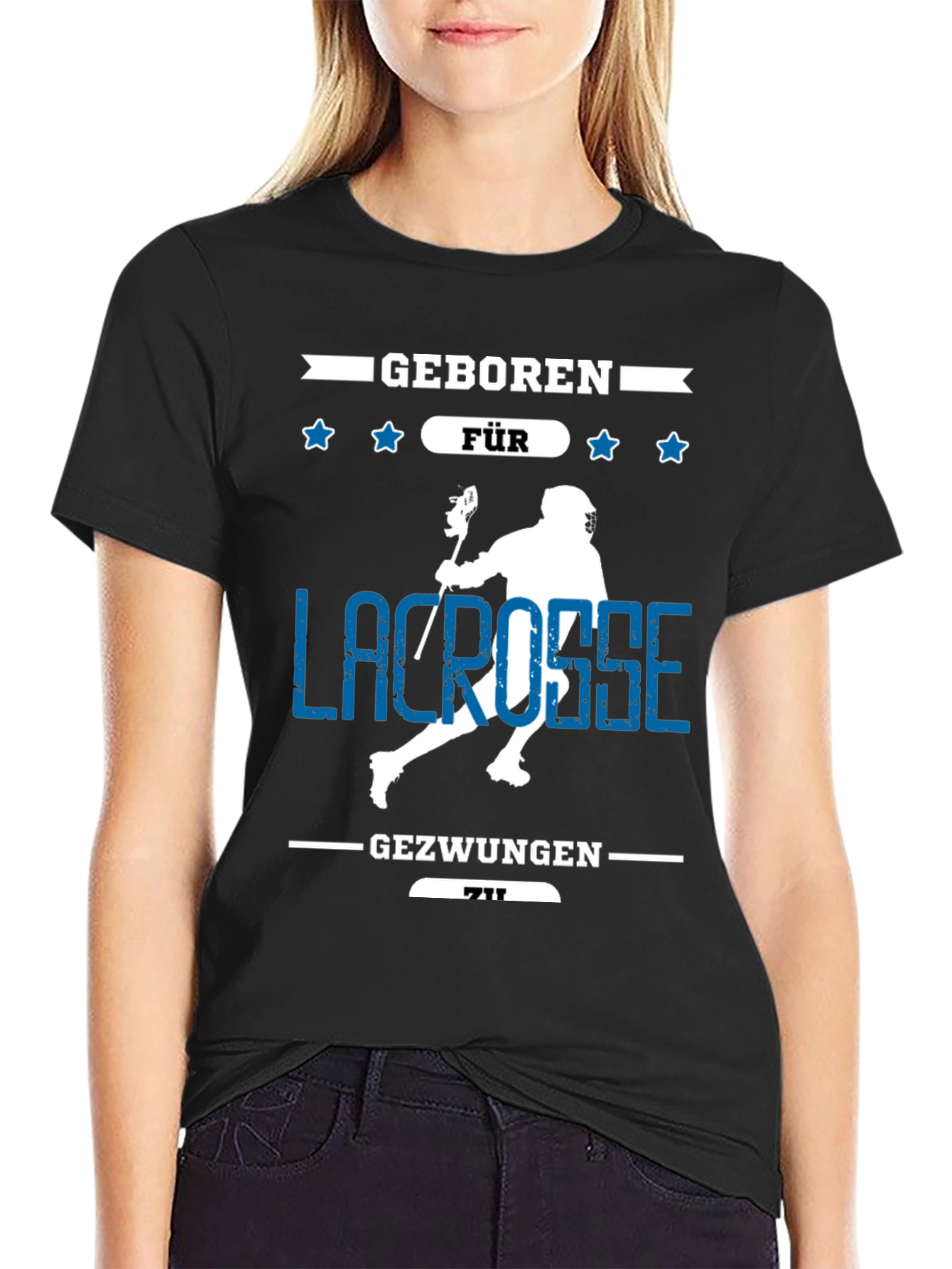 Lacrosse T-Shirt - Born for Lacrosse Tee