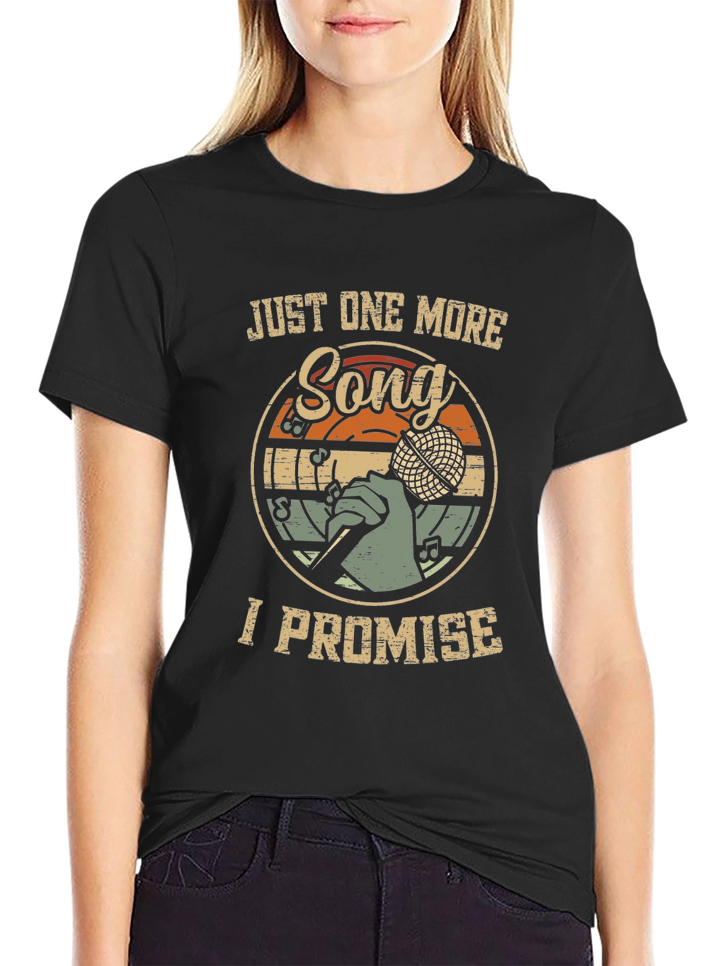Just One More Song I Promise Graphic Tee