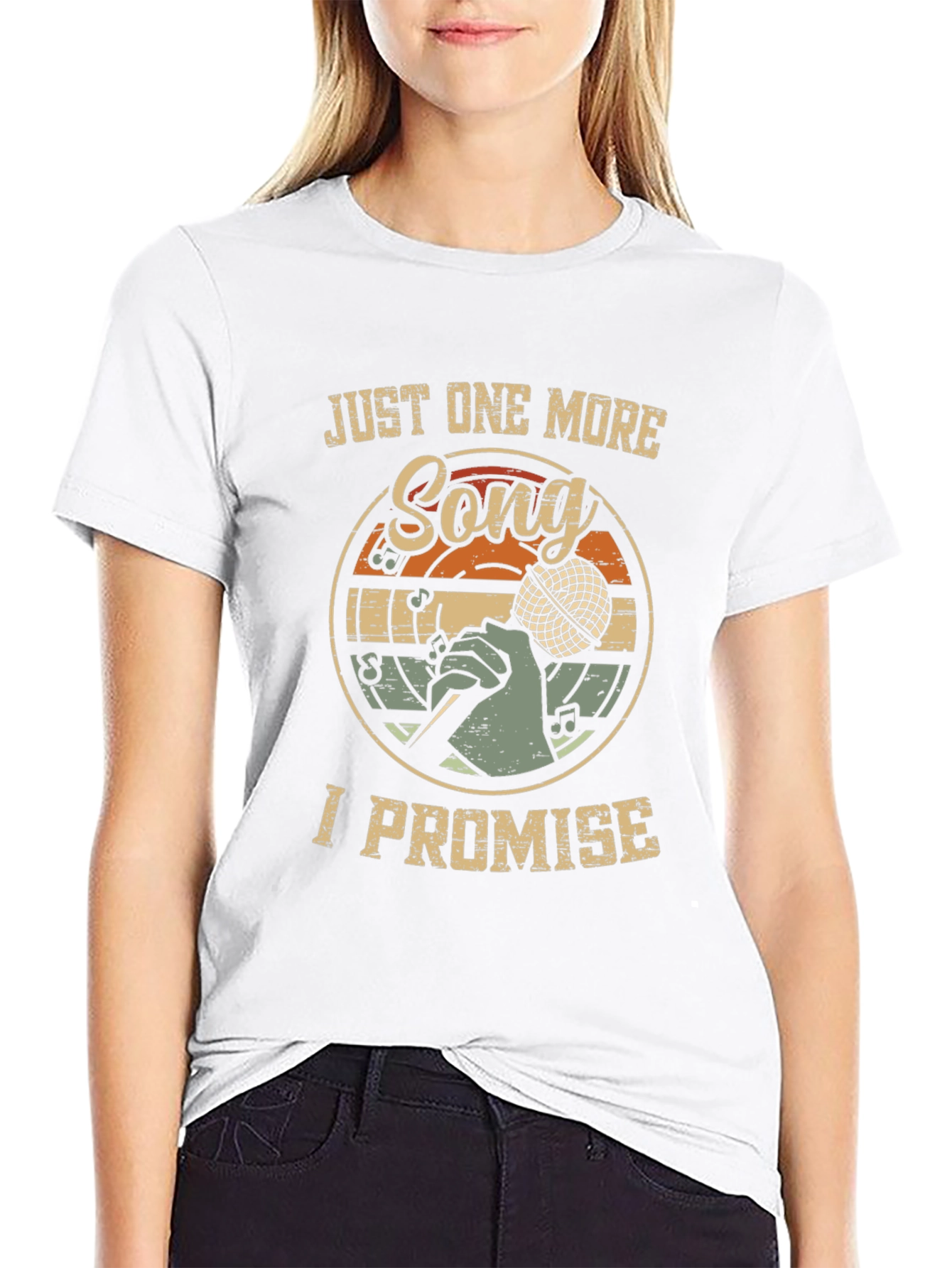 Just One More Song I Promise Graphic Tee