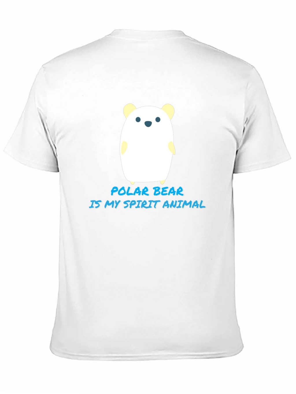 Polar Bear Spirit Animal Black T-Shirt