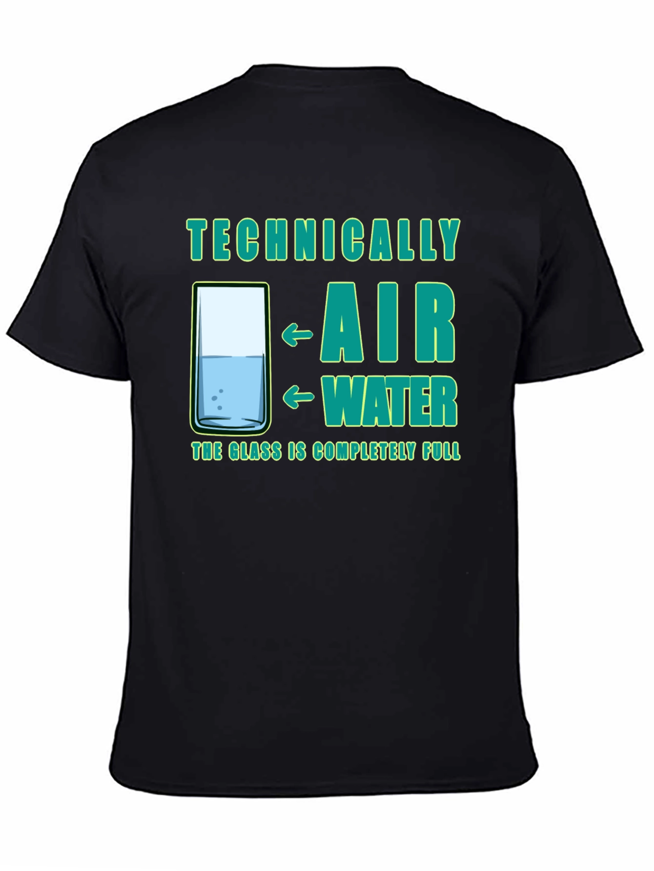 Technically Full Glass T-Shirt - Air & Water Science Tee