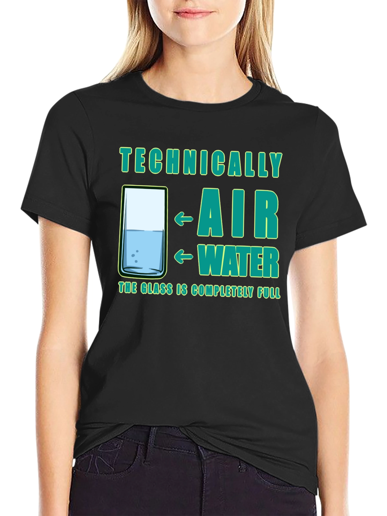 Technically Full Glass T-Shirt - Air & Water Science Tee