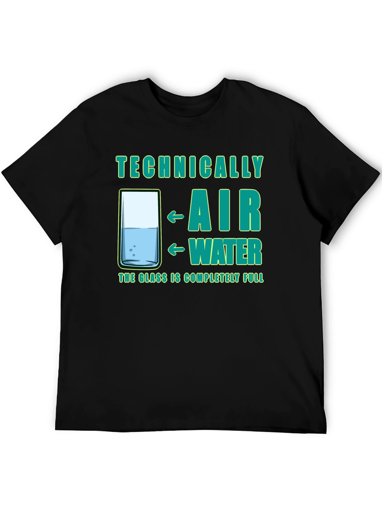 Technically Full Glass T-Shirt - Air & Water Science Tee