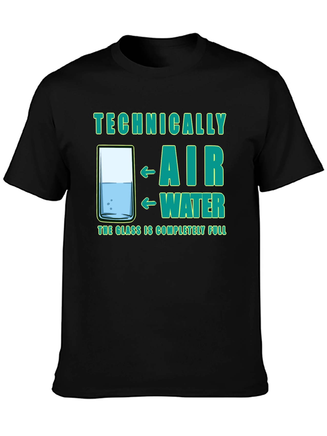 Technically Full Glass T-Shirt - Air & Water Science Tee
