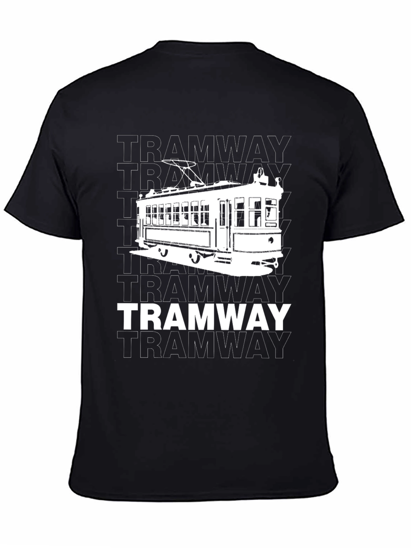 Vintage Tramway T-Shirt - Retro Streetcar Tee