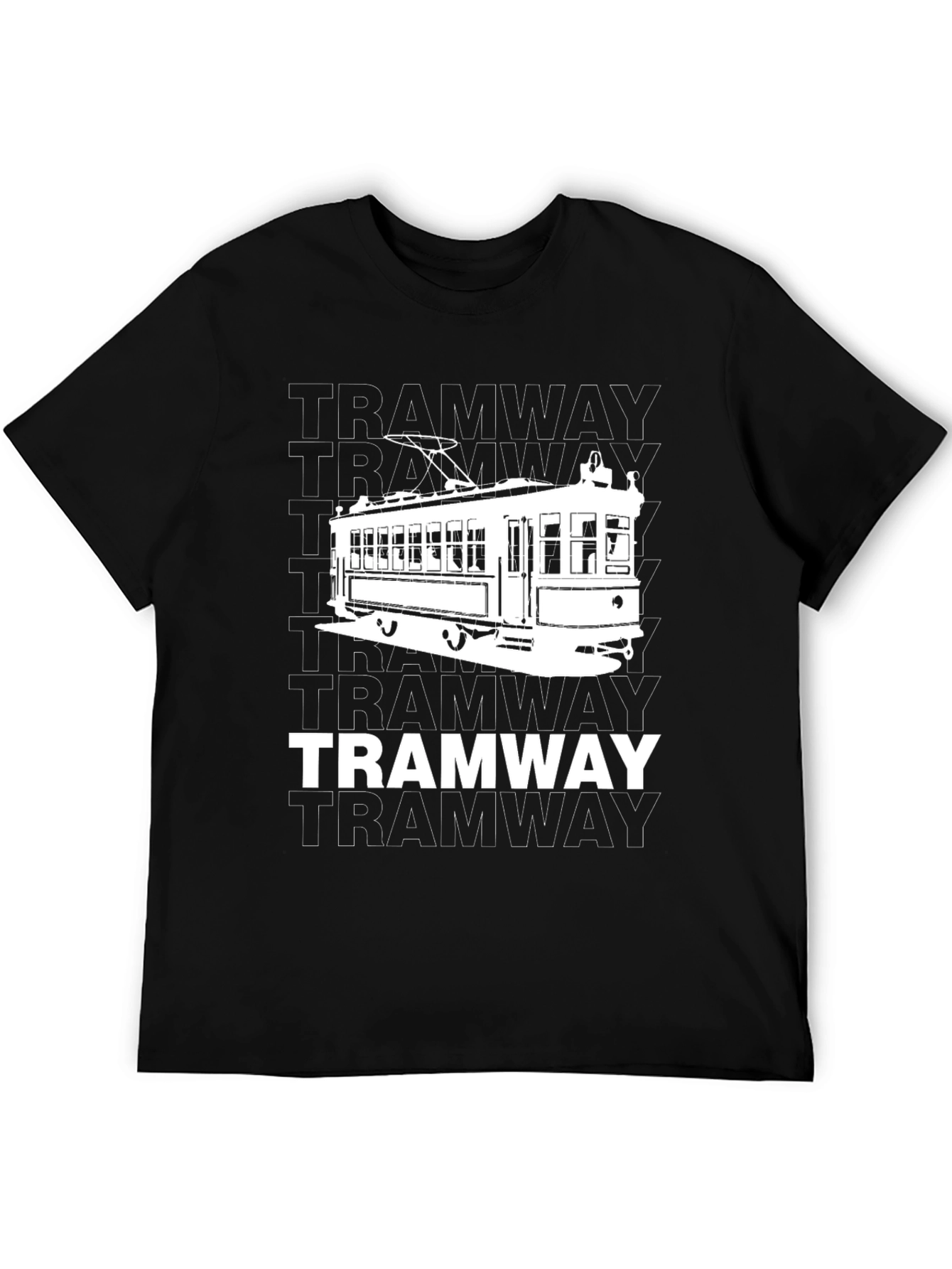 Vintage Tramway T-Shirt - Retro Streetcar Tee