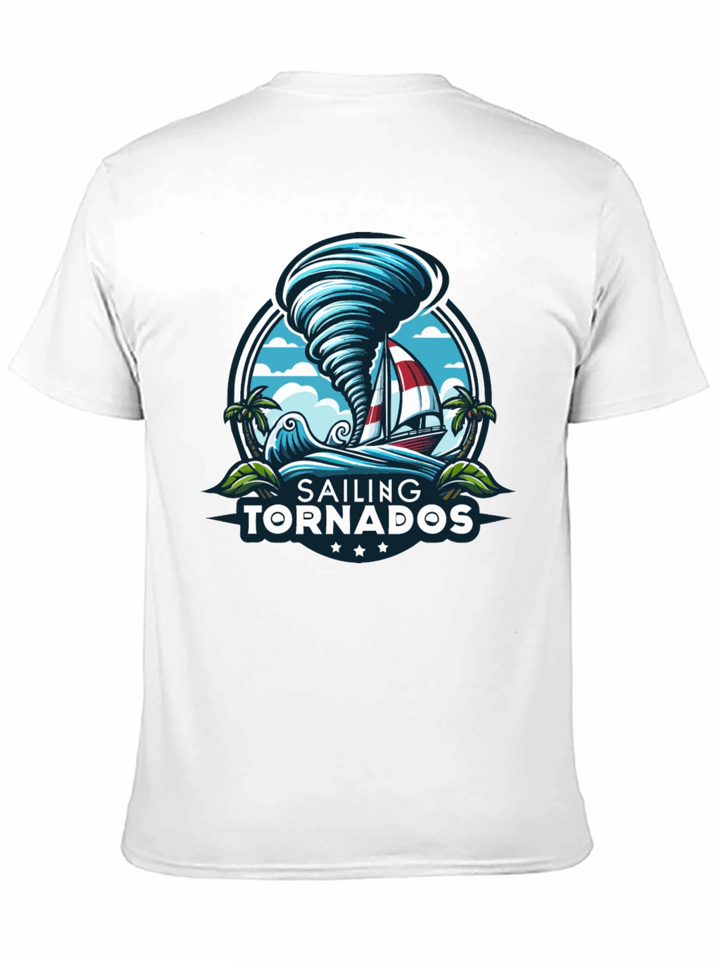 Sailing Tornadoes Graphic T-Shirt - Adventure Ready!