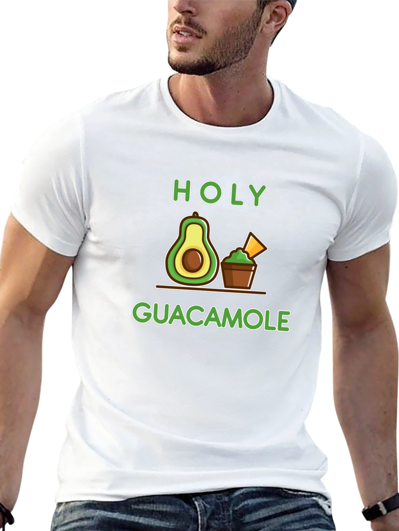 Holy Guacamole T-Shirt - Avocado Lover Tee