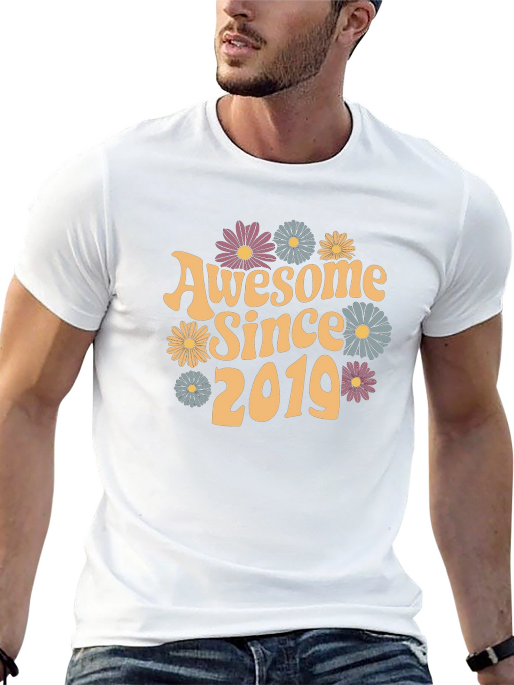 Awesome Since 2019 Graphic T-Shirt