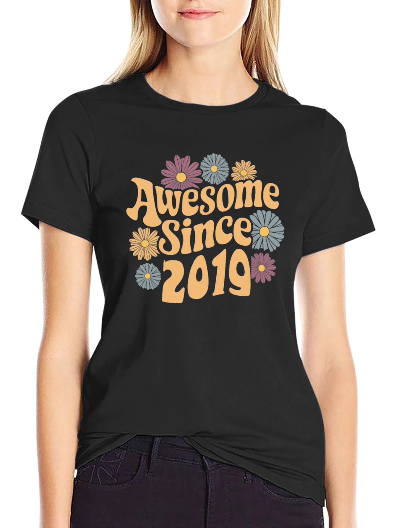 Awesome Since 2019 Graphic T-Shirt