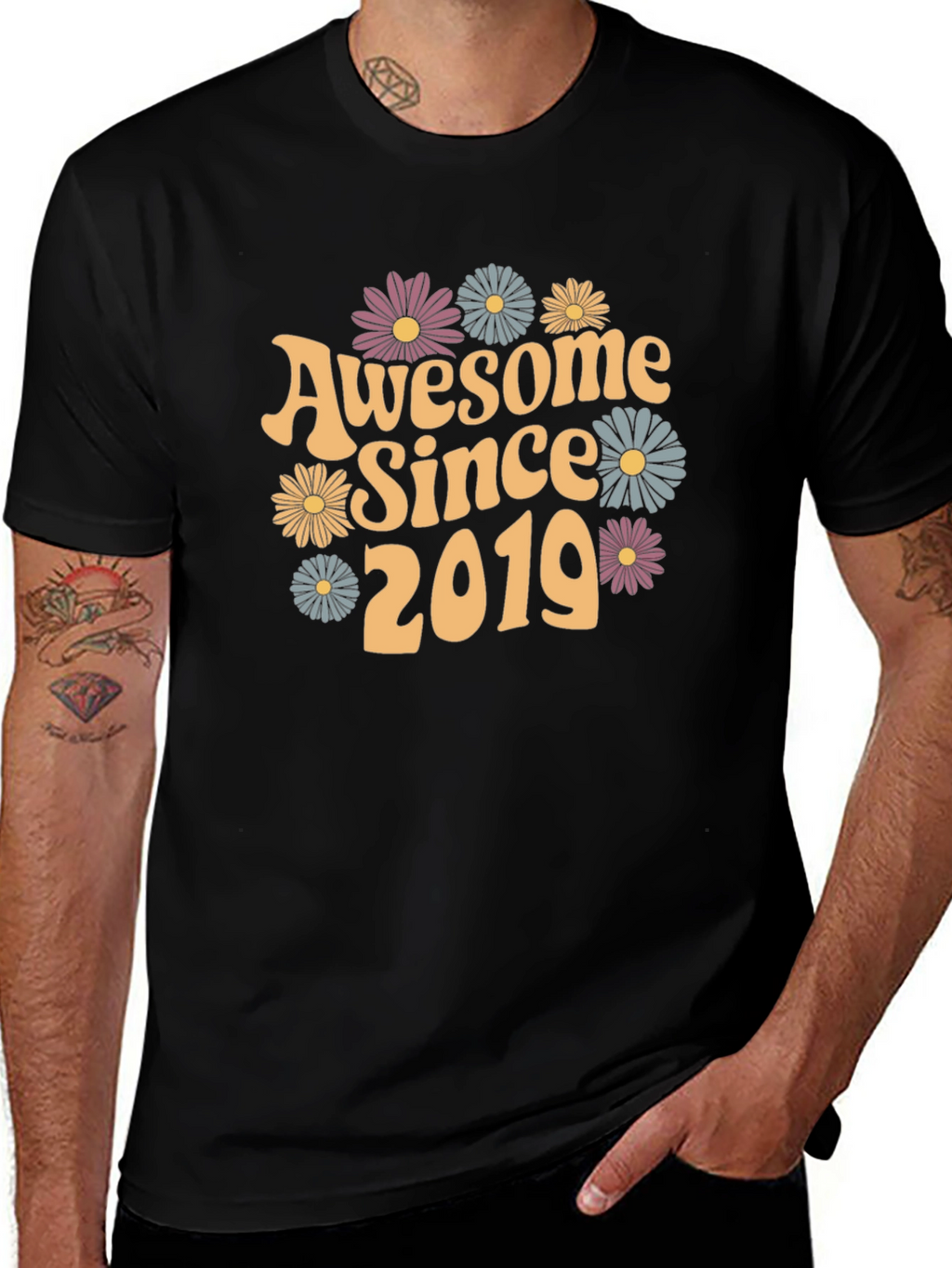 Awesome Since 2019 Graphic T-Shirt