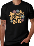 Awesome Since 2019 Graphic T-Shirt