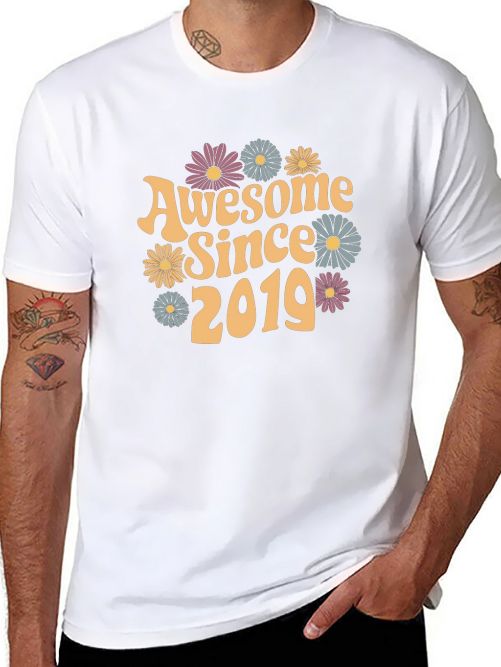 Awesome Since 2019 Graphic T-Shirt