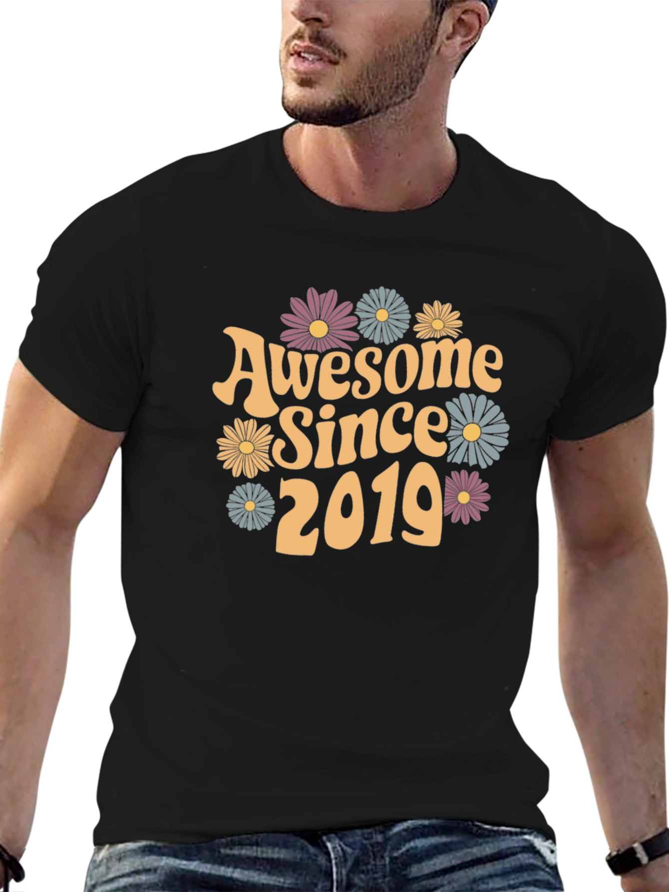 Awesome Since 2019 Graphic T-Shirt