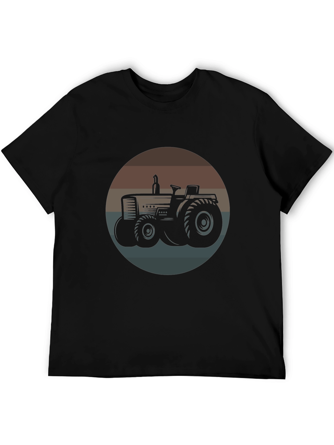Retro Tractor Graphic Tee - Vintage Farm Style