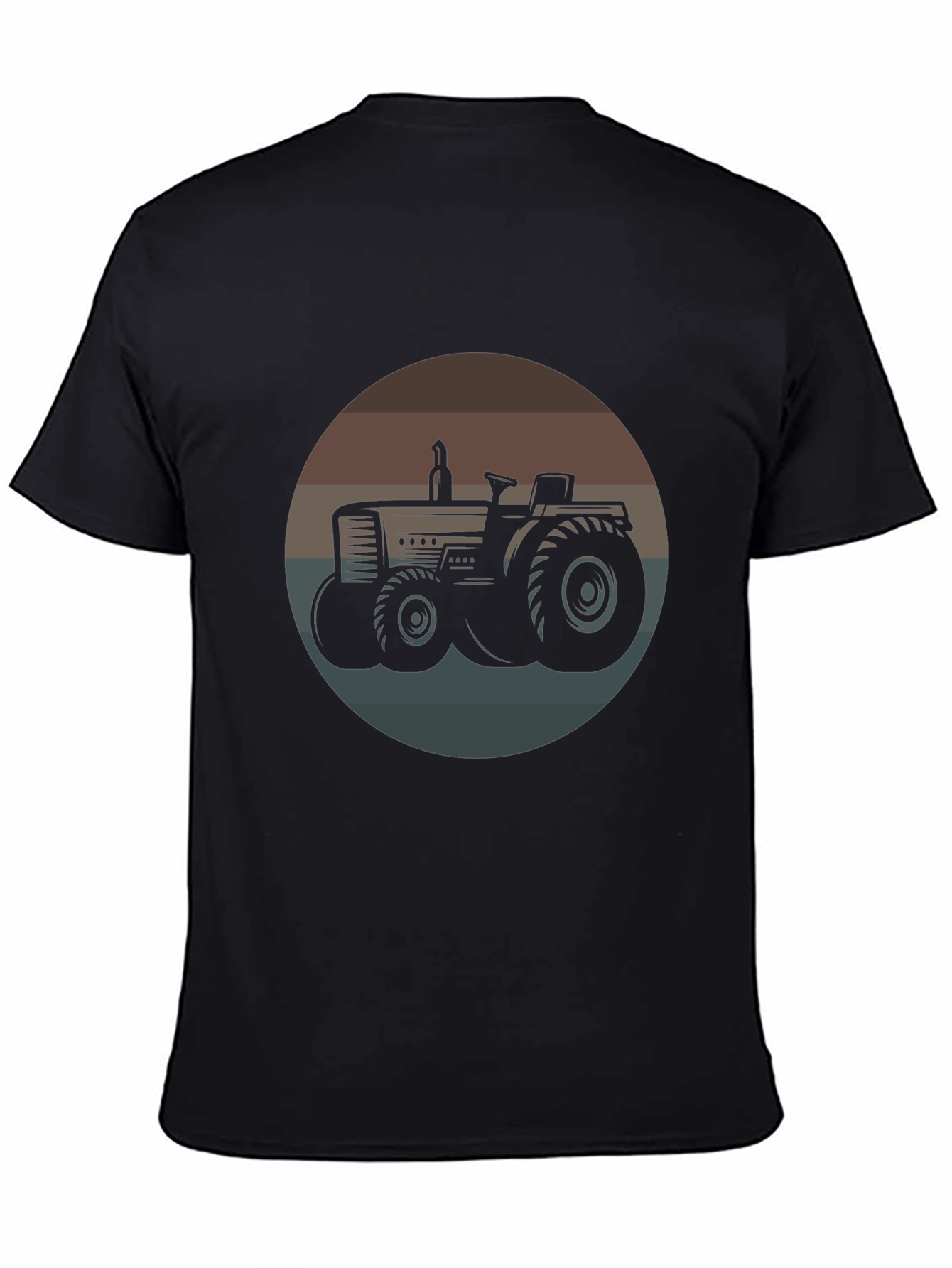 Retro Tractor Graphic Tee - Vintage Farm Style