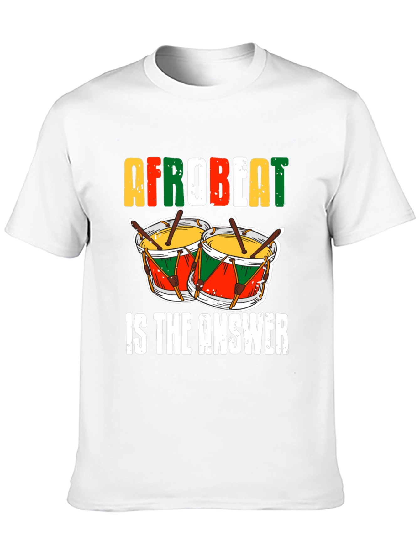 Afrobeat Drums Graphic T-Shirt