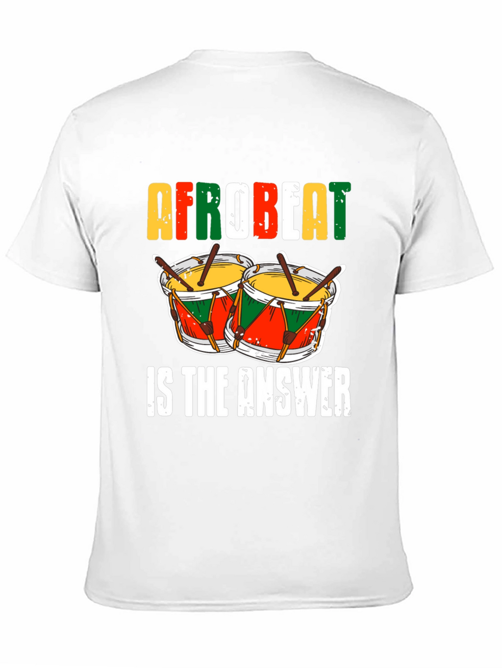 Afrobeat Drums Graphic T-Shirt