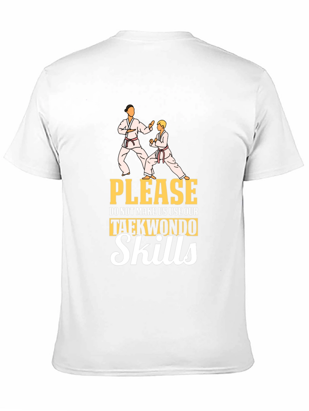Taekwondo Skills Graphic T-Shirt