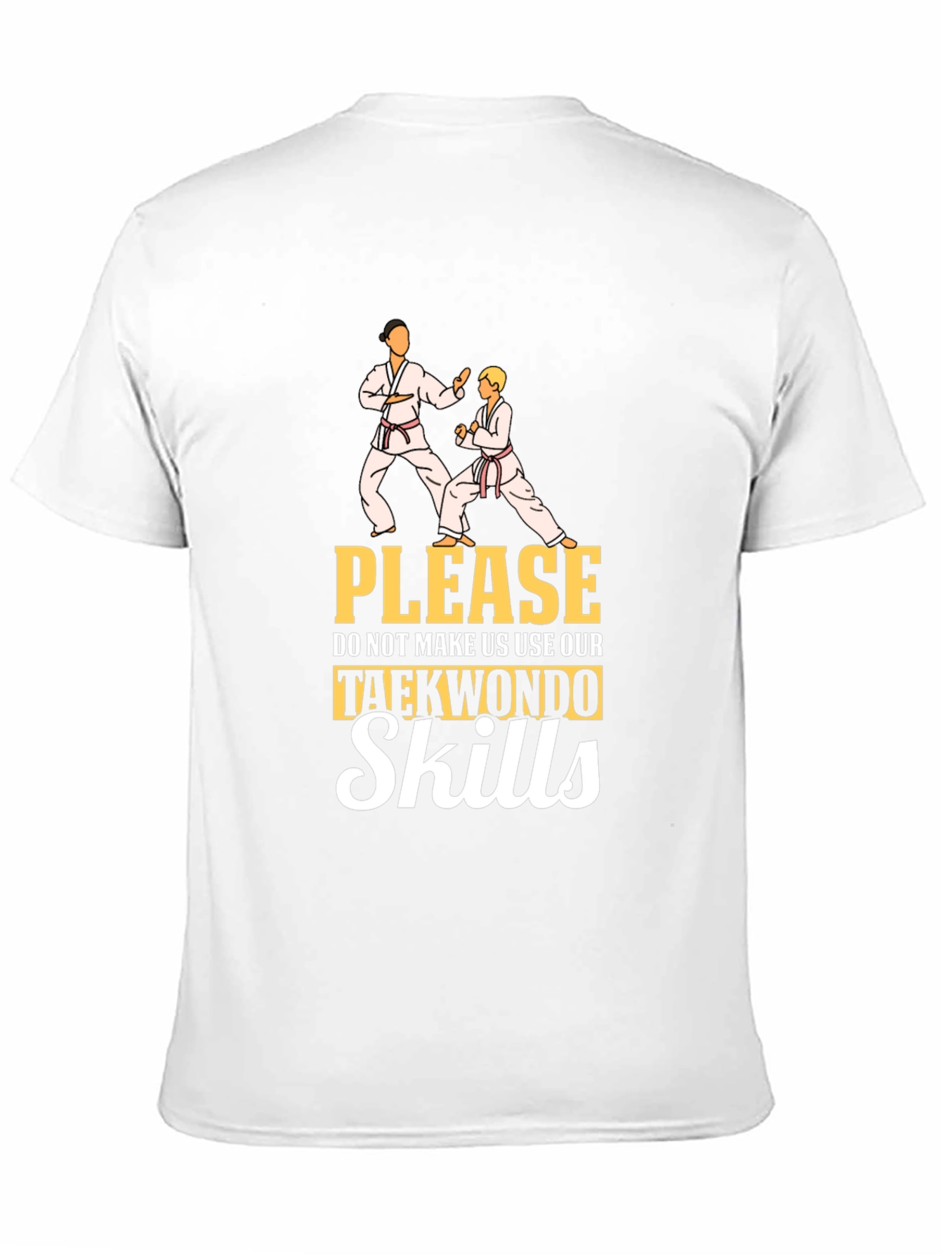 Taekwondo Skills Graphic T-Shirt