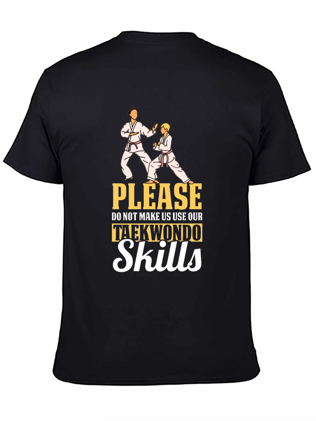 Taekwondo Skills Graphic T-Shirt