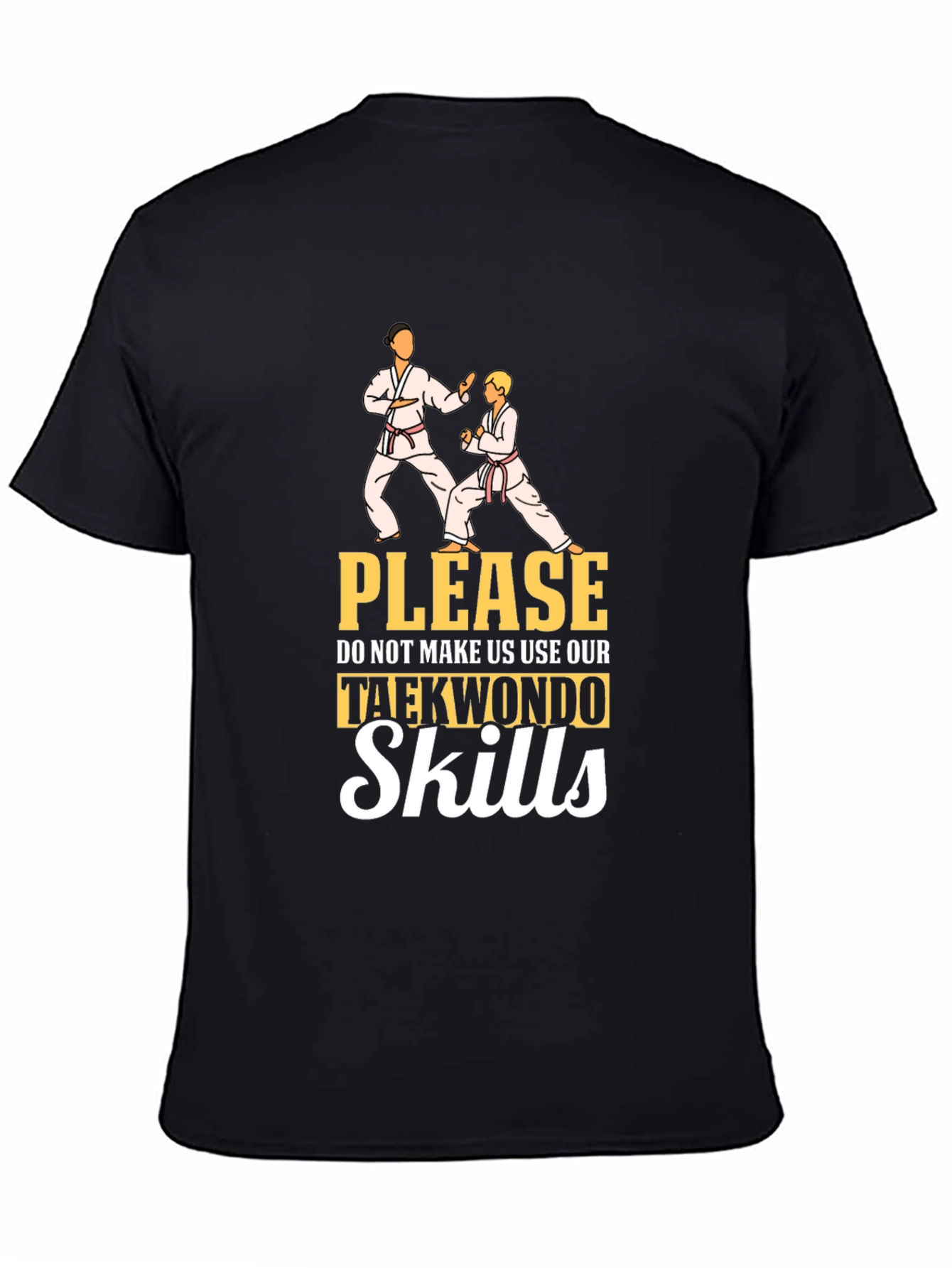 Taekwondo Skills Graphic T-Shirt