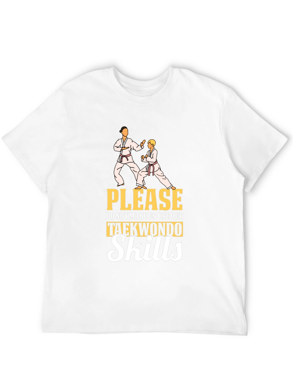 Taekwondo Skills Graphic T-Shirt