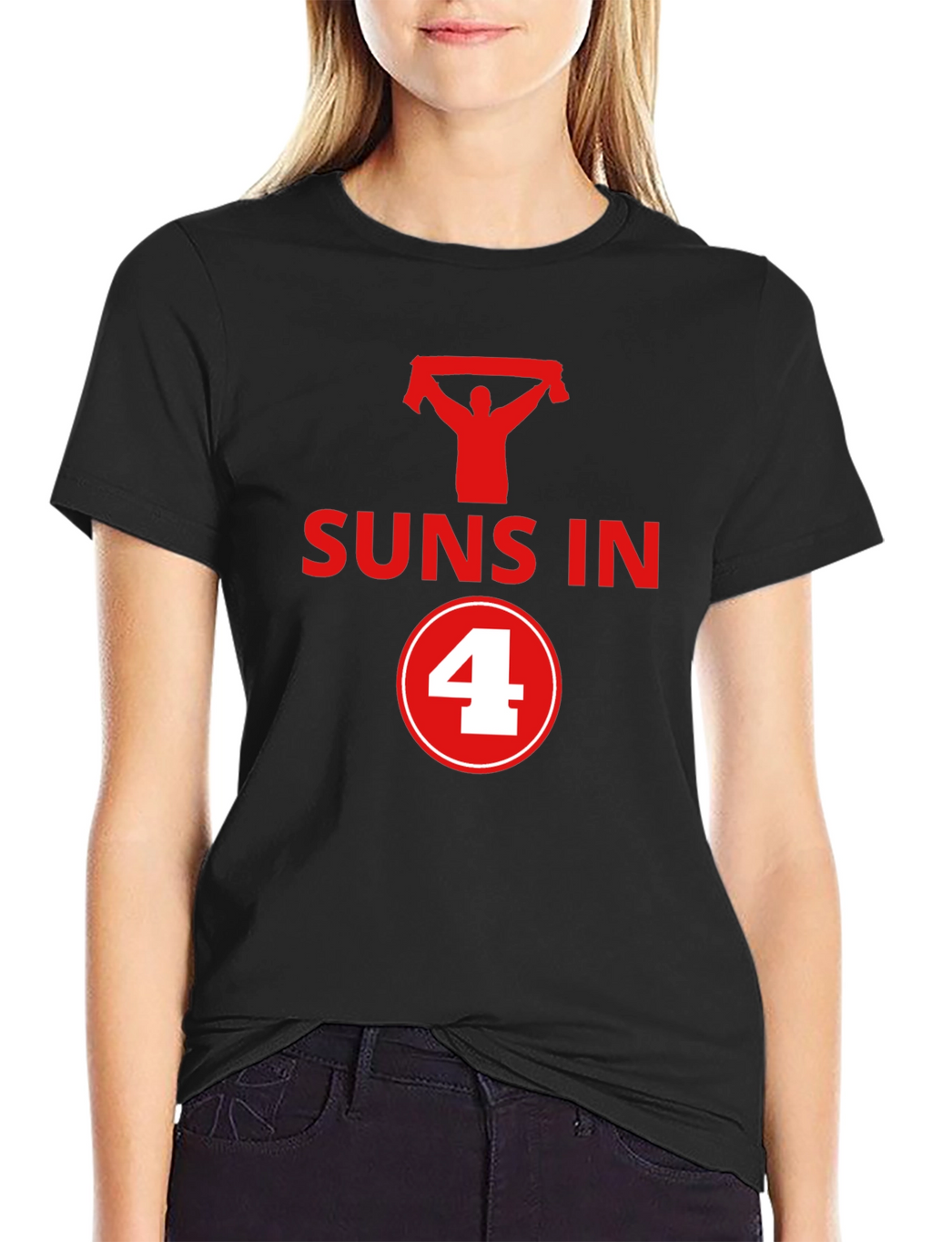 Suns in 4 Graphic T-Shirt - Black
