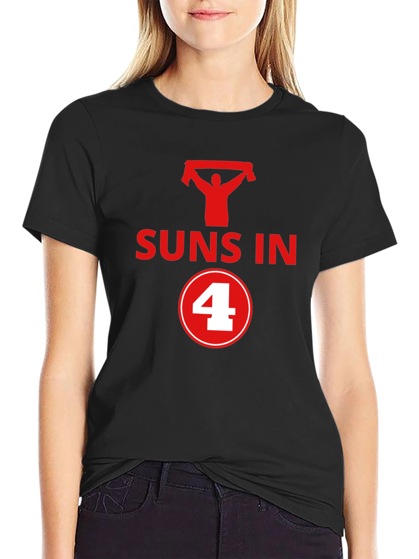 Suns in 4 Graphic T-Shirt - Black