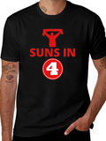 Suns in 4 Graphic T-Shirt - Black