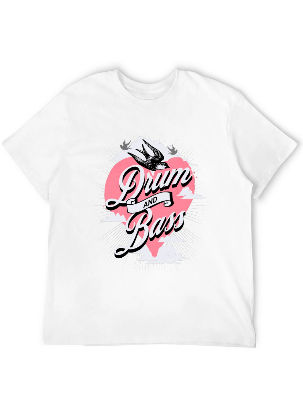 Drum and Bass Graphic T-Shirt - Stylish Music Apparel