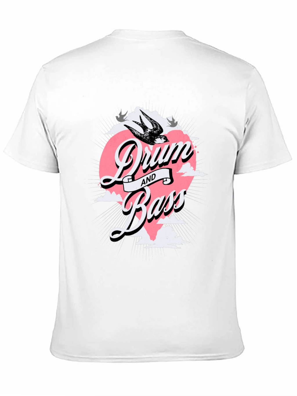 Drum and Bass Graphic T-Shirt - Stylish Music Apparel