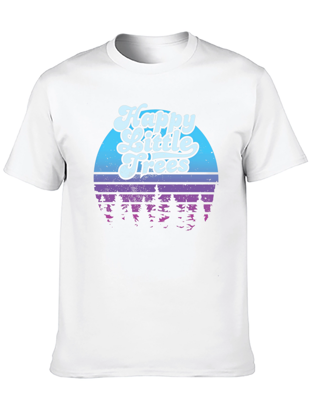 Happy Little Trees Graphic T-Shirt