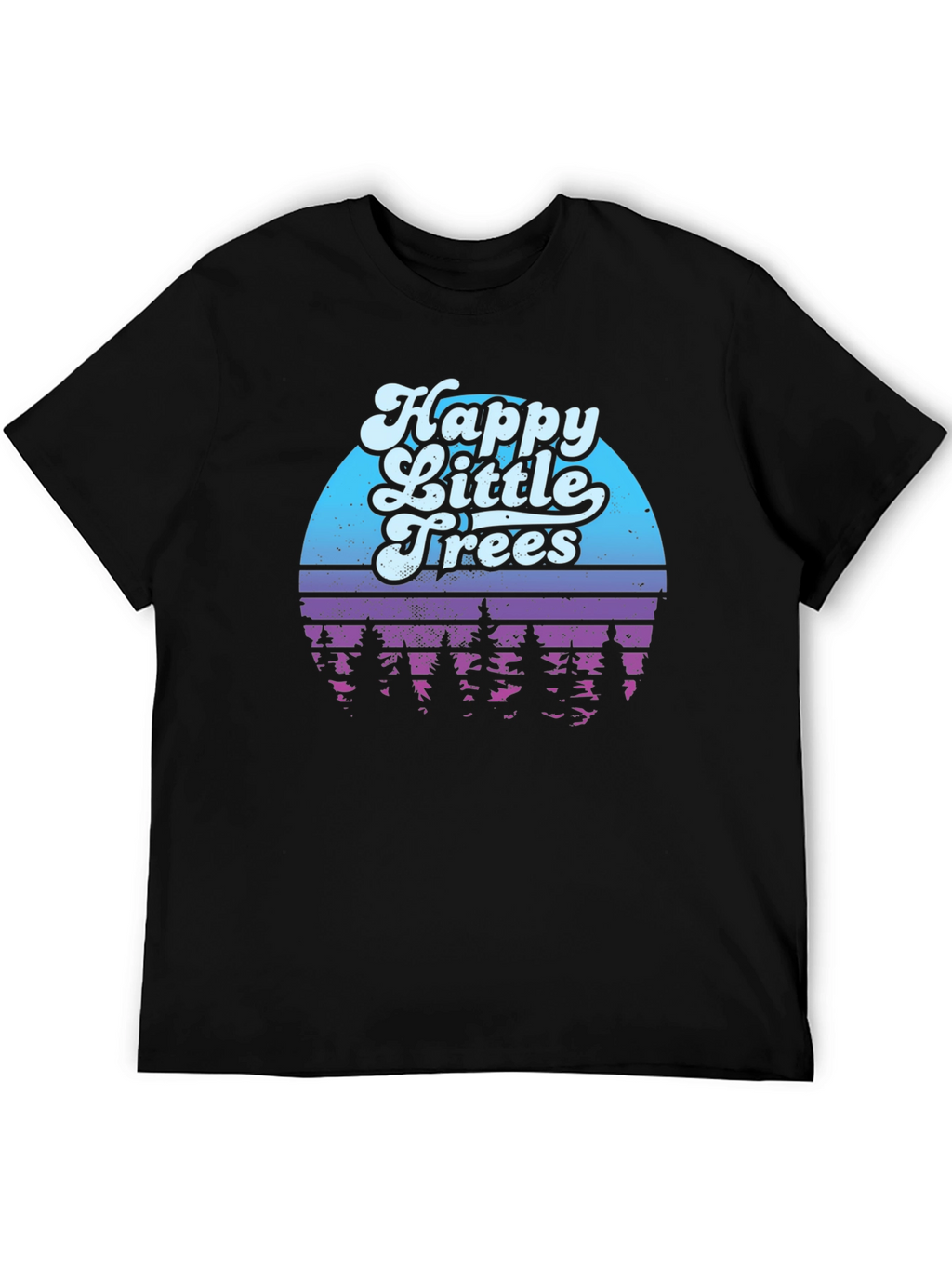 Happy Little Trees Graphic T-Shirt