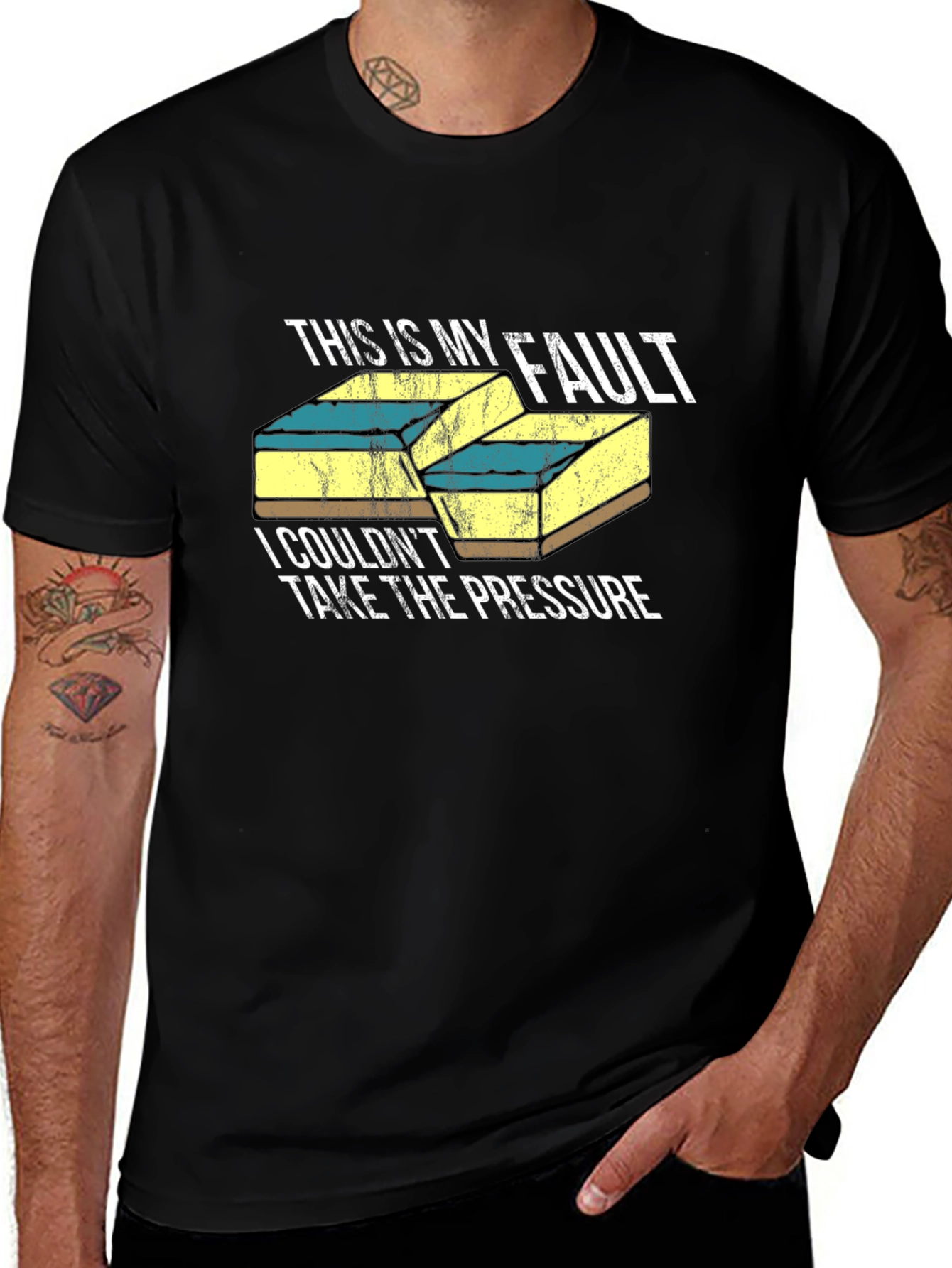 Funny Geology T-Shirt - Fault Line Humor