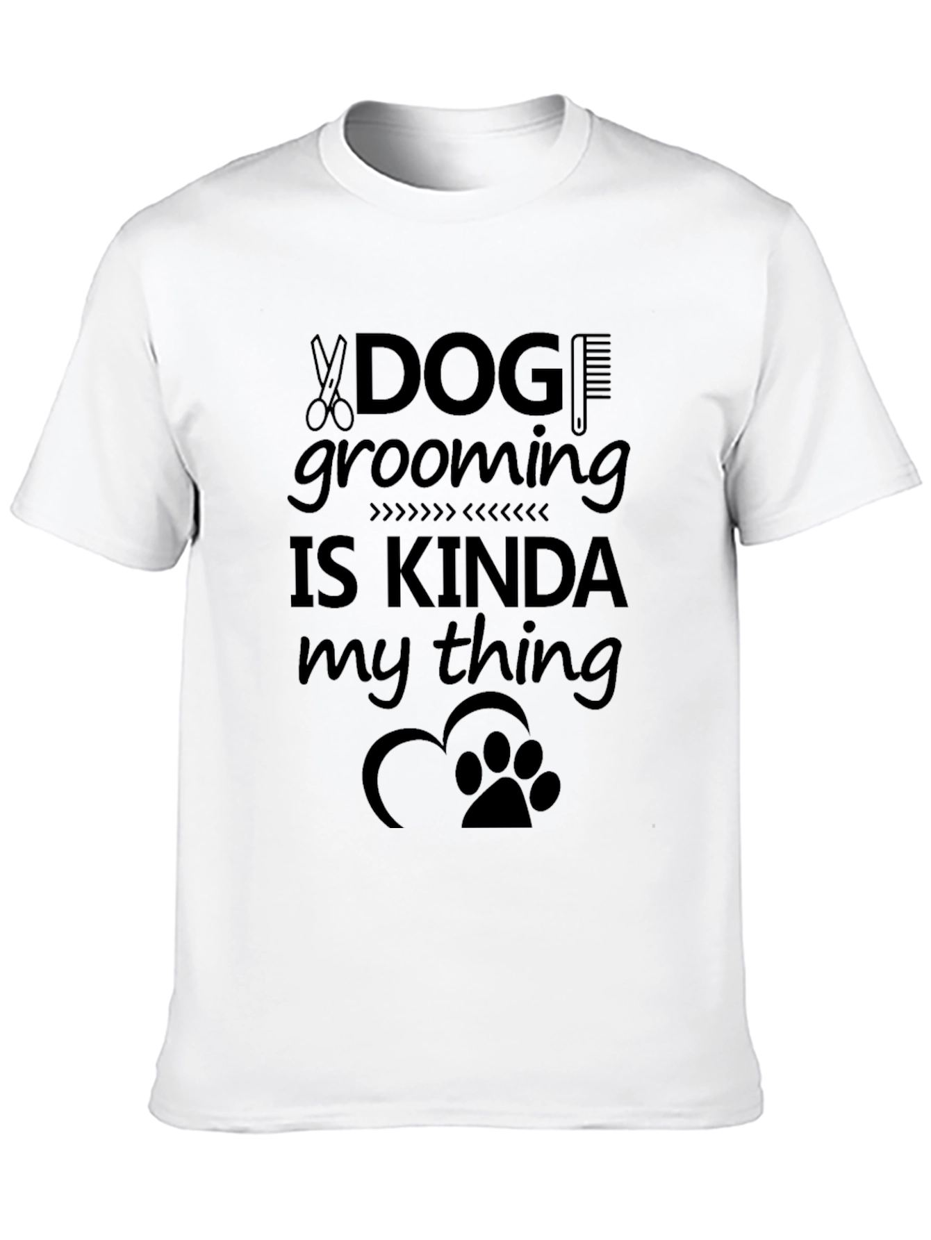 Dog Grooming Kinda My Thing Graphic T-Shirt