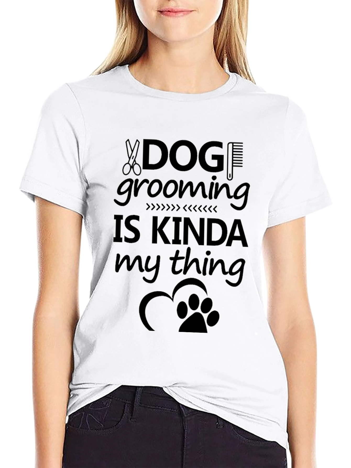 Dog Grooming Kinda My Thing Graphic T-Shirt