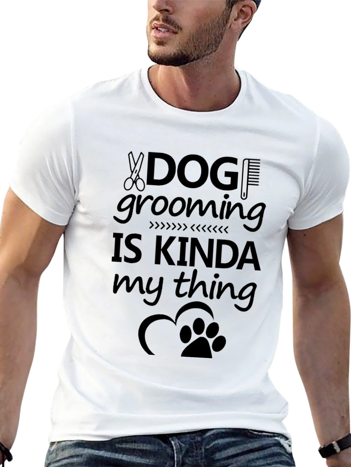 Dog Grooming Kinda My Thing Graphic T-Shirt